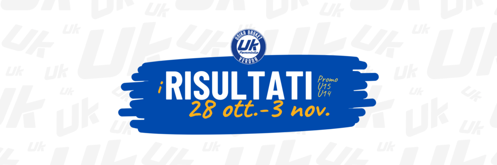 I risultati della settimana - 28 Ottobre-3 Novembre 2024